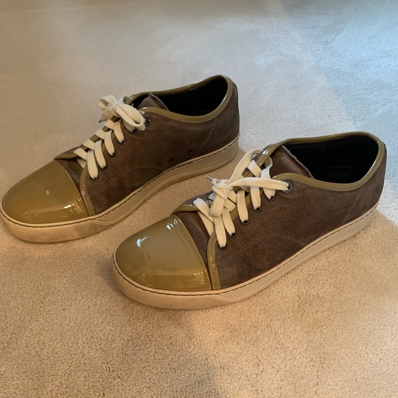 Lanvin DBB1 Suede Sneaker - Picture 2 of 4